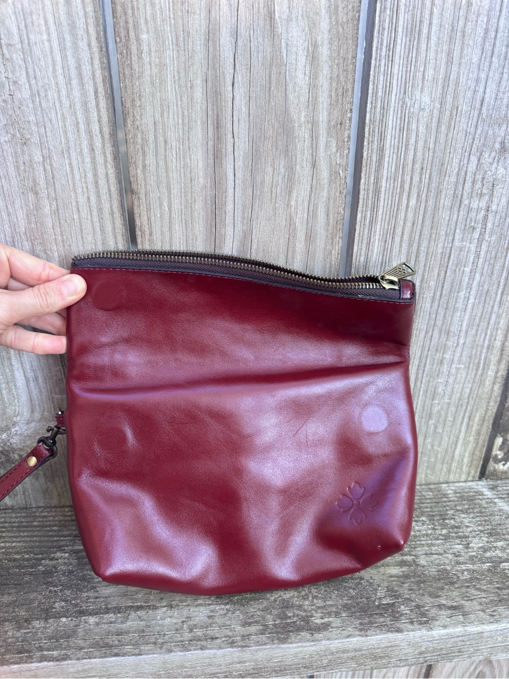 Patricia Nash Leather Wristlet - Picture 6 of 9